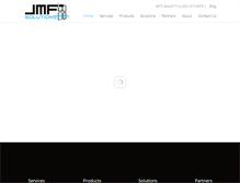 Tablet Screenshot of jmfsolutions.net